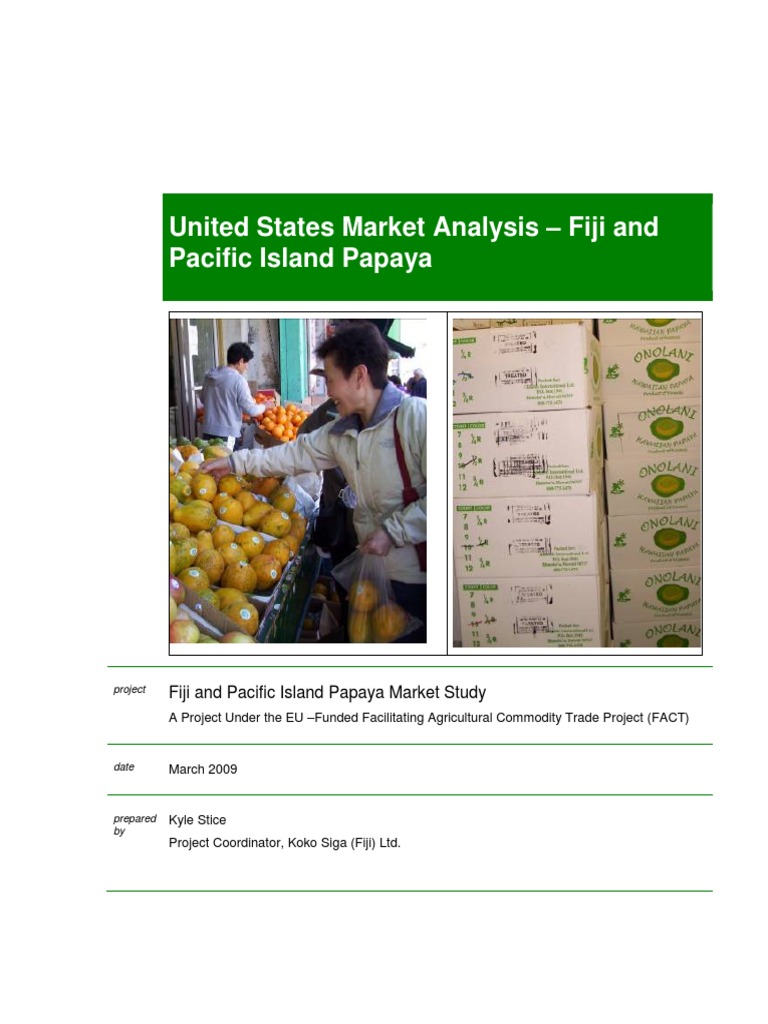 Usa Papaya Organic Foods Modified Organism