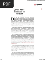 Terminara EPN Su Sexenio - John M. Ackerman