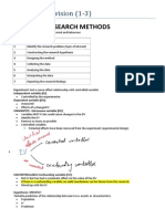 VCE Psychology Revision 1-3