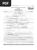 Solutions: S - 1 5 Mathematics-III (May-2012, Set-2) JNTU-Kakinada