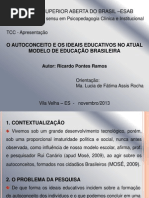 Ricardo Pontes Ramos - Apresentação de Monografia