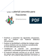 4.-Uso Material Concreto para Fracciones