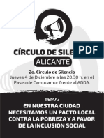 Circulo de Silencio Alicante 4-12 - 2014