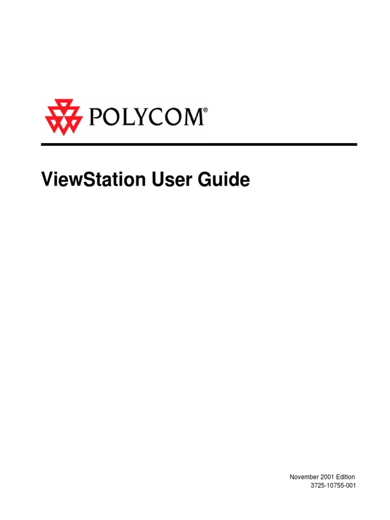 Viewstation 128 User Guide (Polycom) | PDF