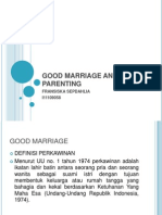 Good Marriage and Good Parenting