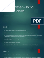 Film Poster – Initial Ideas