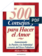 500 Ideas para Hacer El Amor