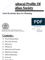 Socio-Cultural Profile of Indian Society