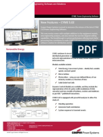 New Features - CYME 5.02: Renewable Energy