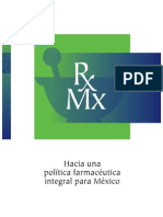 Hacia una Política Farmacéutica Integral para México