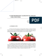 Parametros de Calidad en El Tomate para Industria