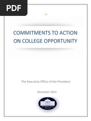 College Opportunity Commitment Report