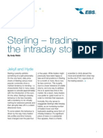 Trading Sterling intraday using congestion count signals