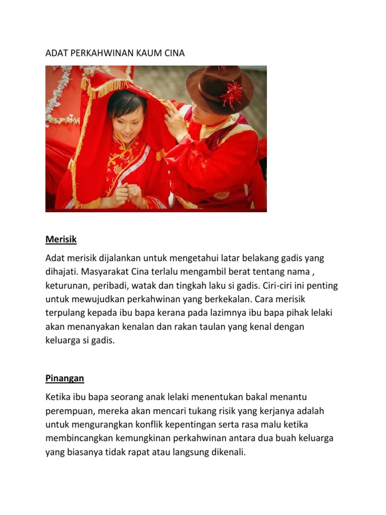 Adat Perkahwinan  PDF