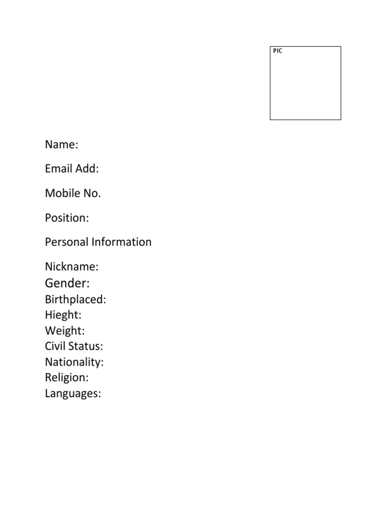 Musician's Profile and Experience Summary | PDF | Travel | Foreign ...