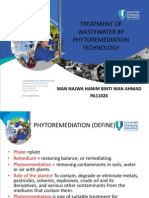 Treatment of Wastewater by Phytoremediation Technology