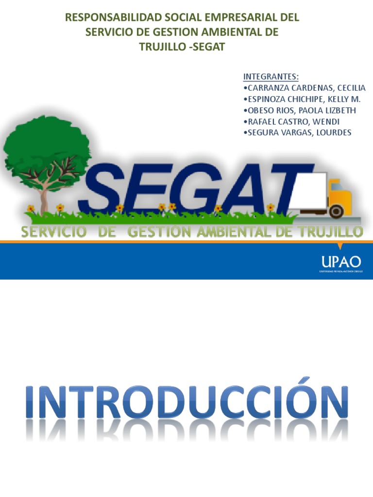 Sistema Segat | PDF | Responsabilidad social corporativa | Calidad ...