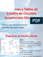 Diagramas y Tablas de Estado