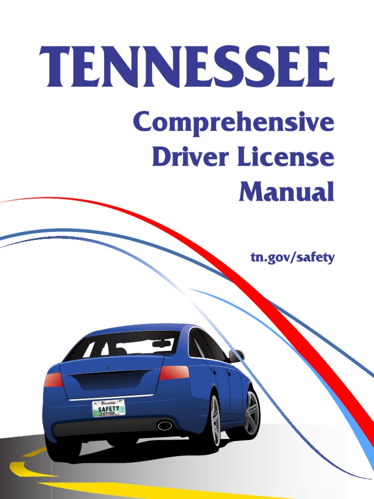 TN Drivers License Manual PDF Driving Under The Influence Driver