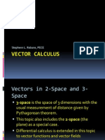 Vector Calculus