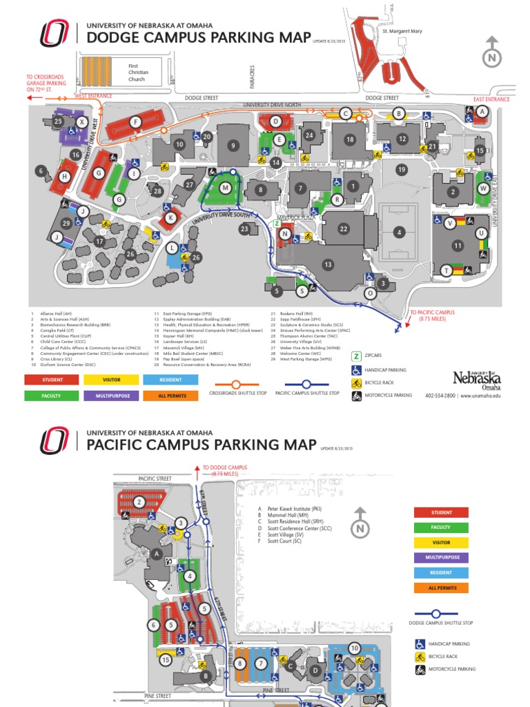 Uno Parking Map | PDF