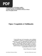 Opus Coagulatio Et Sublimatio WORDPRESS