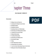 Chapt 3 Database Design