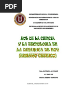 Rol de La Ciencia y La Tecnologia