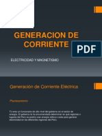 Generacion de Corriente