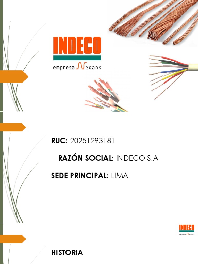 Informe Financiero de INDECO S.A. | PDF | Perú | Business