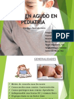 Abdomen Agudo en Pediatria 