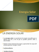 Energía Solar