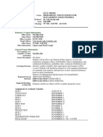 UT Dallas Syllabus For Stat3360.502 06f Taught by Yuly Koshevnik (Yxk055000)