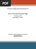 CIS Cisco Firewall Internet Edge Benchmark v1.0.0