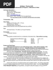 UT Dallas Syllabus for phys2325.002 06s taught by Beatrice Rasmussen (bearas)