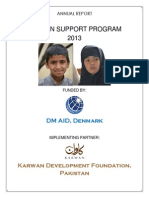 Annual Report- 2013 - Orphan Support Program 