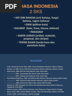 Materi Kuliah Bahasa Indonesia