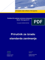 Prirucnik Za Izradu Standarda Zanimanja