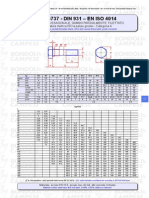 Uni 5737 - Din 931 - en Iso 4014