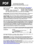 BITS F110 Engineering Graphics Lab Guide | PDF | Lecture | Evaluation