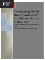 Download Students Awareness on Halal by ShAliazerRajim SN249250963 doc pdf