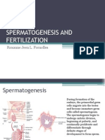 Spermatogenesis and Fertilization