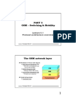 GSM - Switching & Mobility