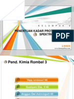 Download PENENTUAN KADAR PROTEIN SECARA SPEKTROFOTOMETRIpptx by Anggun Dwi Astiningsih SN249255753 doc pdf