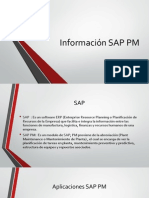Información SAP PM
