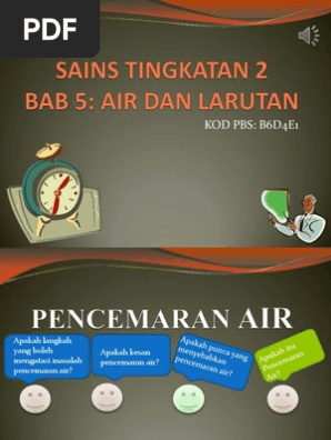 Pencemaran Air Pdf