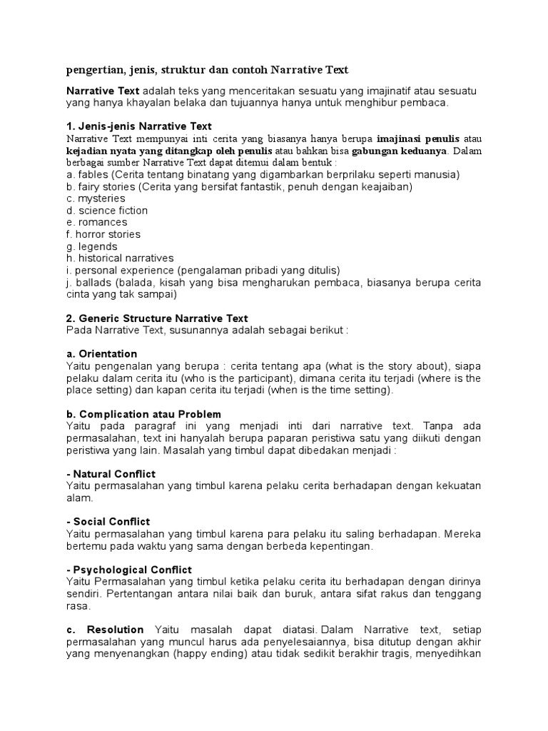 Narrative Text