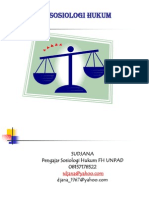 Kuliah Sosiologi Hukum - PPT 1 s2