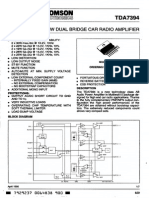 2x30w Amplificator Cu Tda