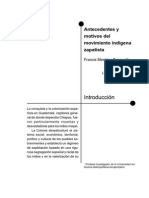 Antecedentes y Motivos Do Movimiento Zapatista